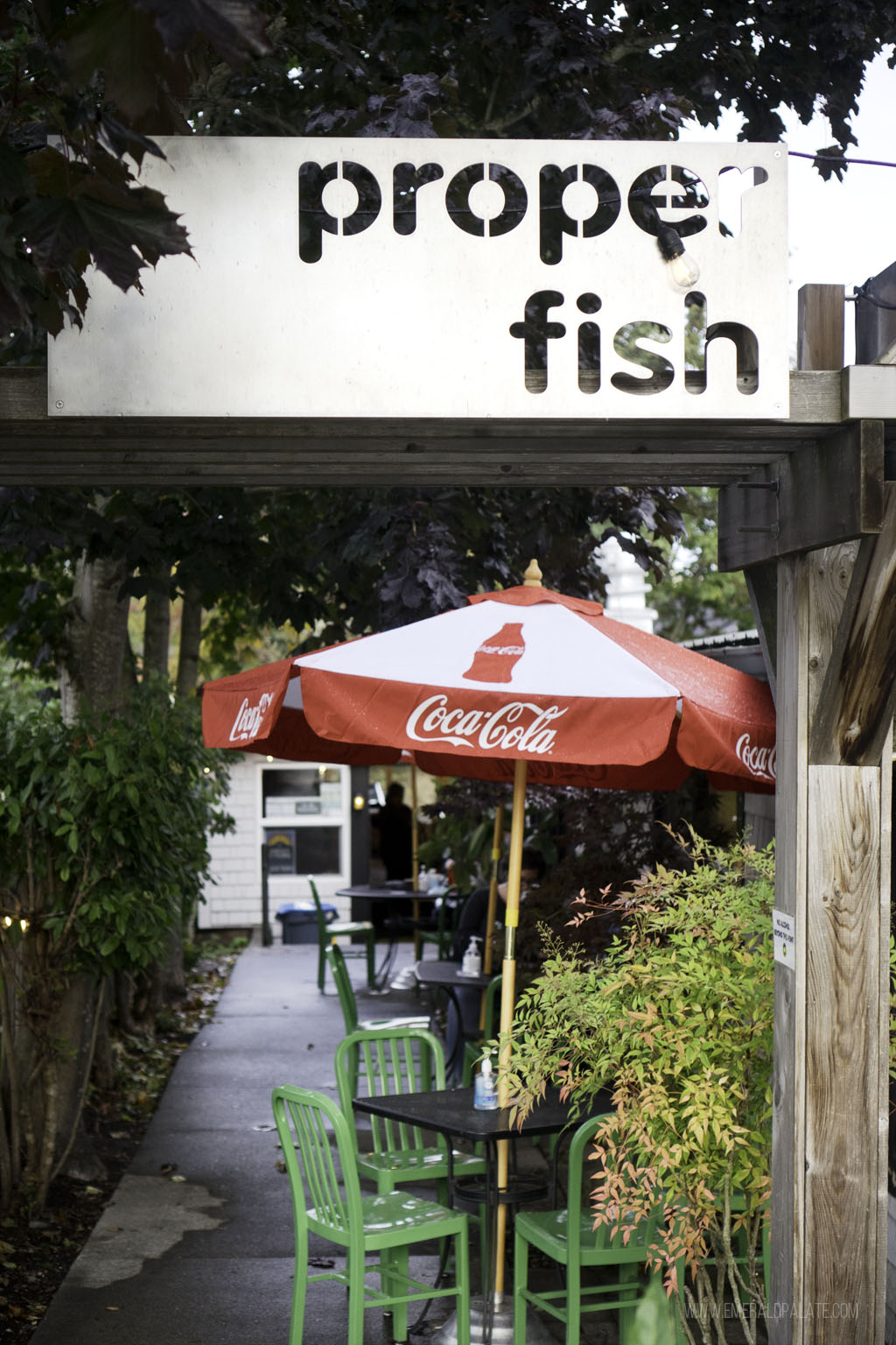 Proper Fish, one of the best restaurants to visit on a day in Bainbridge Island