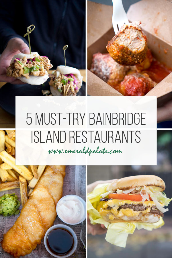 bainbridge island restaurants near ferry