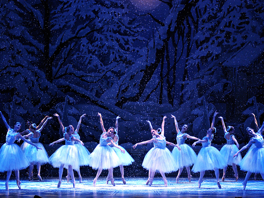 Ballet dancers at the Nutcracker, one of the best Seattle Christmas activities