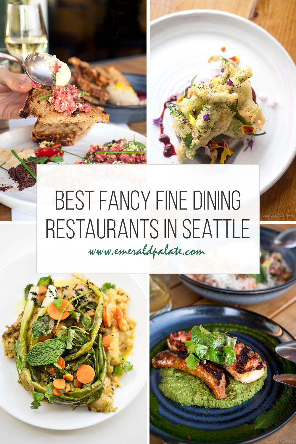 best fancy fine dining restaurants in Seattle
