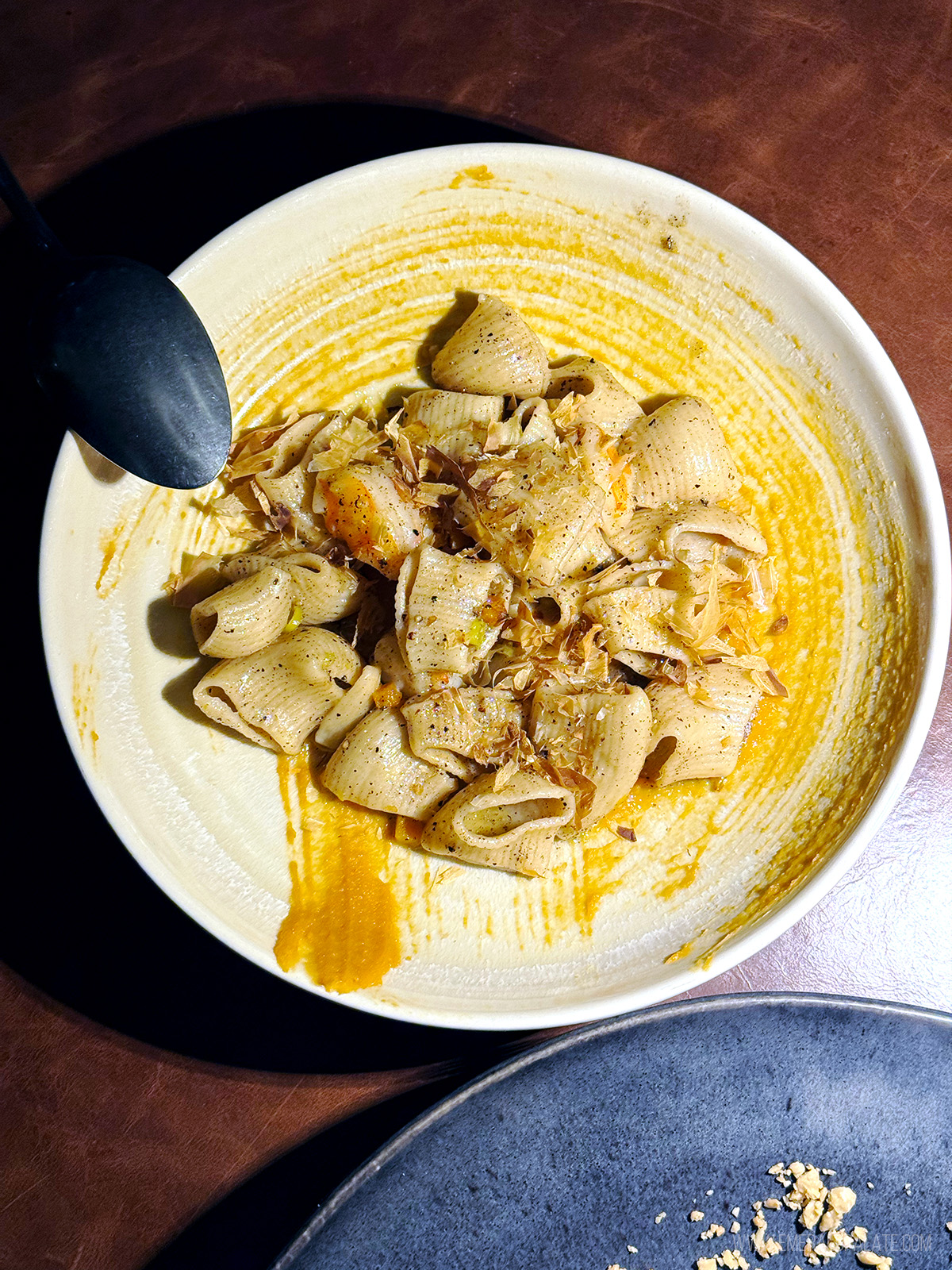 rigatoni caci e pepe pasta at one of the best fine dining restaurants in Seattle