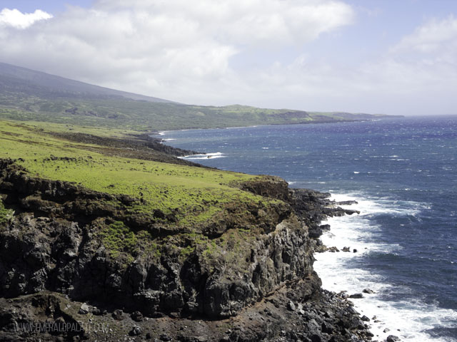 Coast on the backside of the Road to Hana