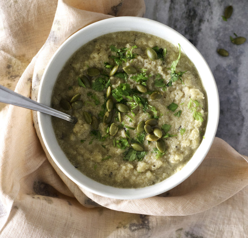 Cauliflower Apple Soup with Celery Root That’ll Warm Your Soul