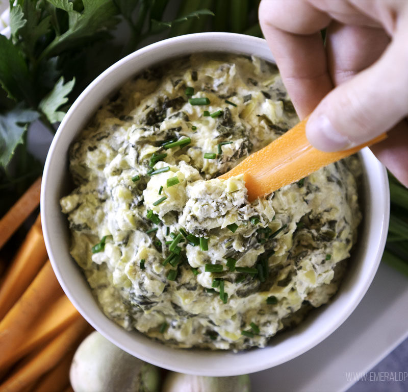 Celery Root Dip: A Healthier Spin on the Classic Spinach and Artichoke Version