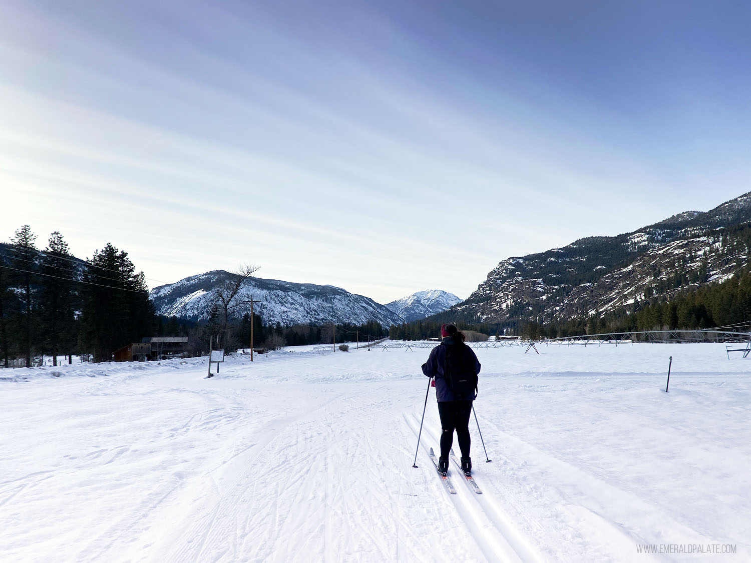 skiing in Methow Valley, WA