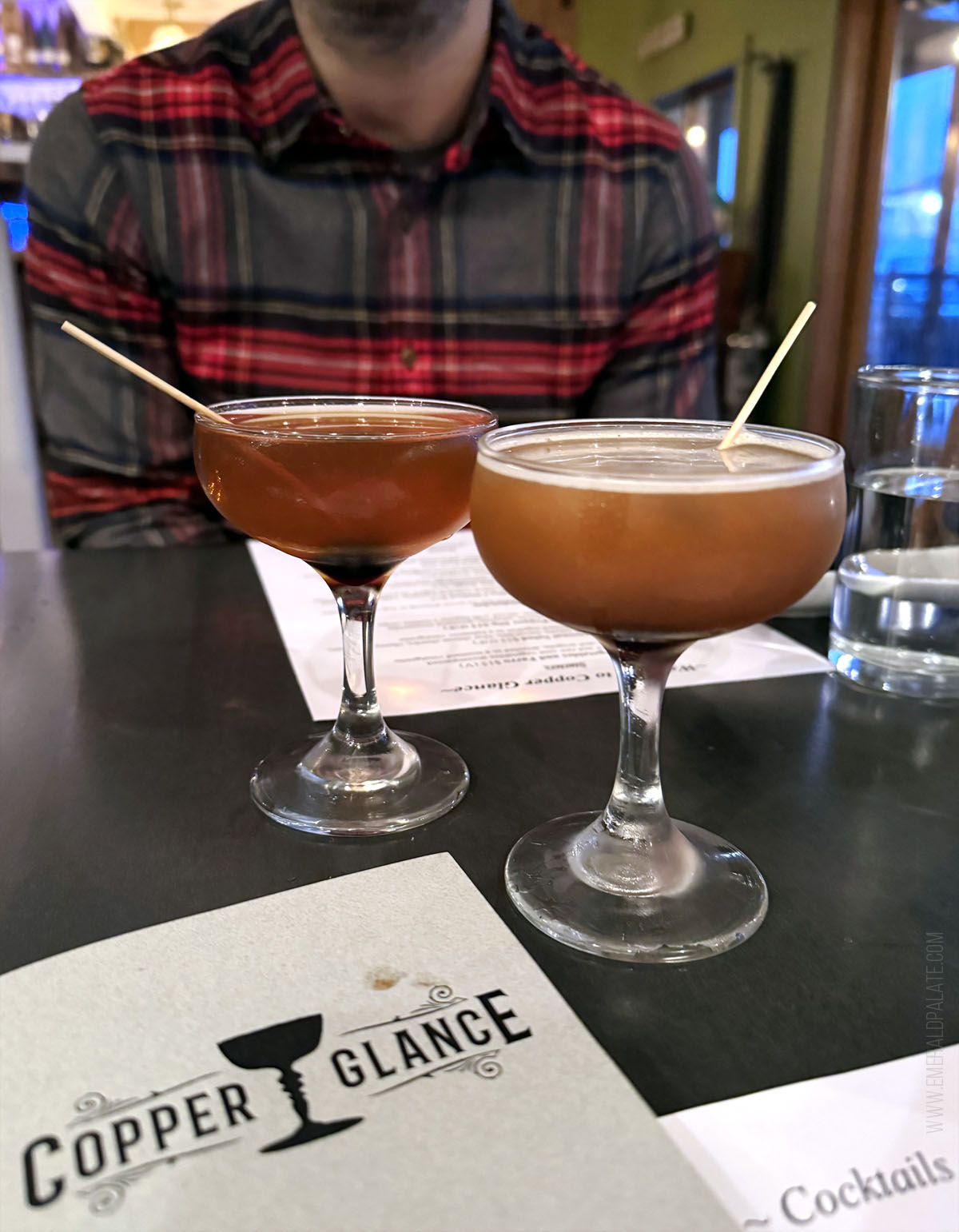 cocktails from Copper Glance