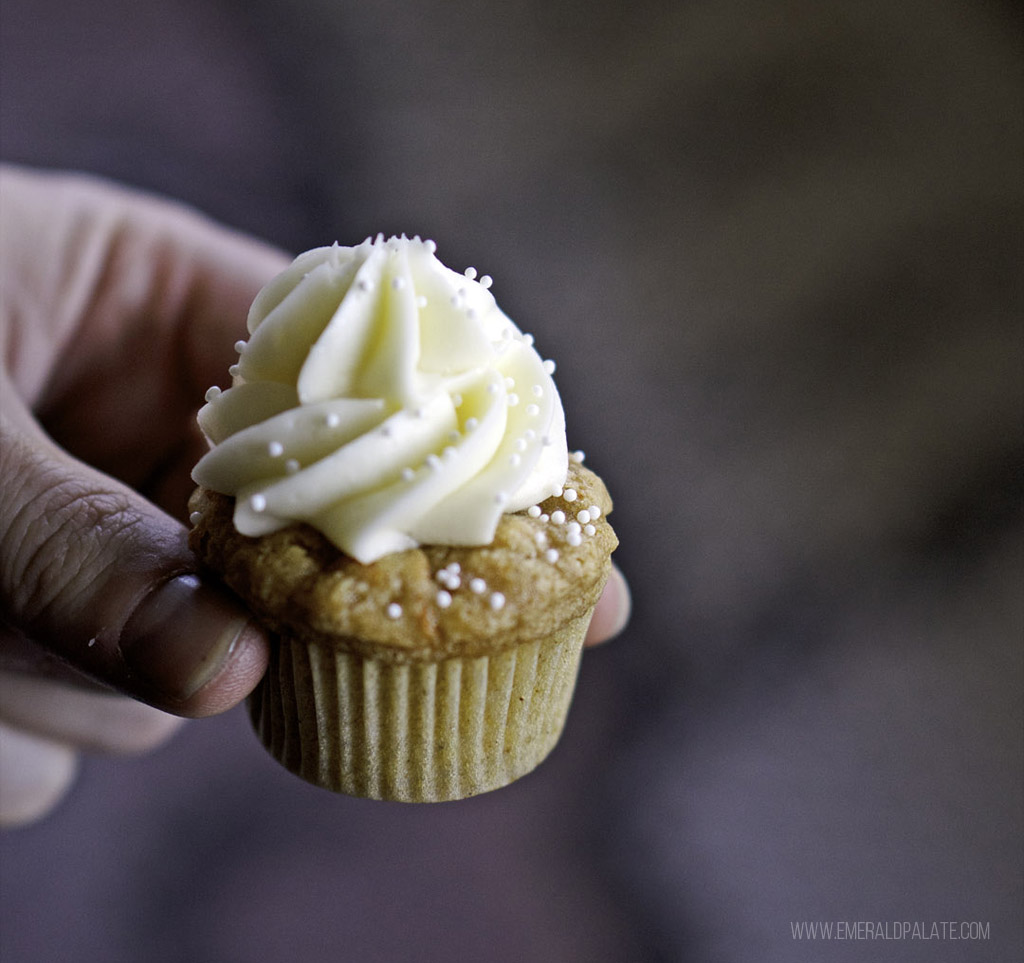 mini cupcake, a quintessential Seattle food 
