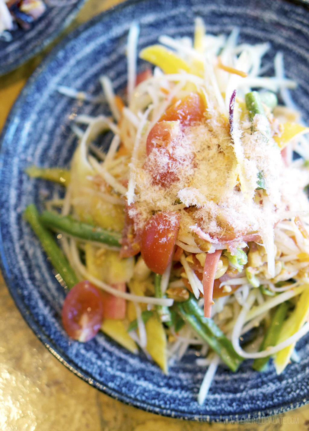 mango salad from a Thai restaurant in Seattle