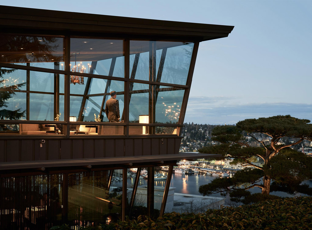 Canlis restaurant, one of the best Seattle restaurants with views