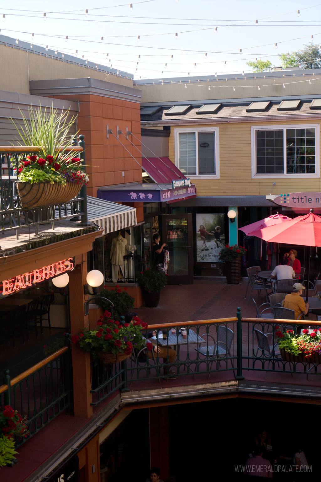 atrium at the 5th Street Public Market in Eugene