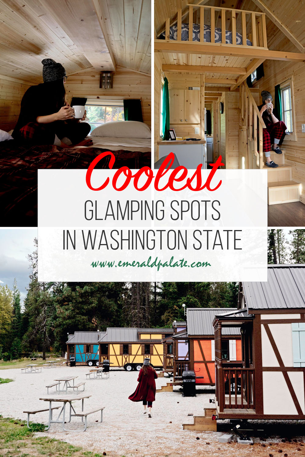 The best glamping in Washington state, according to a local. From tiny homes, cabins in Washington state, yurts, treehouses, trailer resorts, teepees, and more, find the best spots for unique stays in Washington.