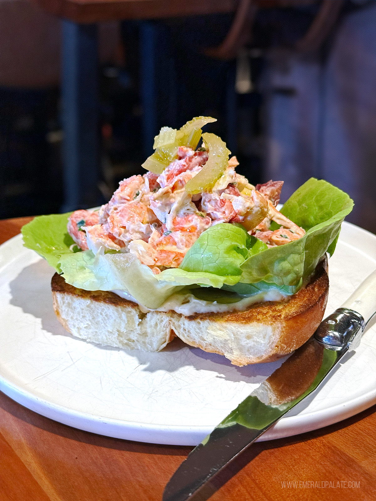 lobster roll sandwich in Seattle