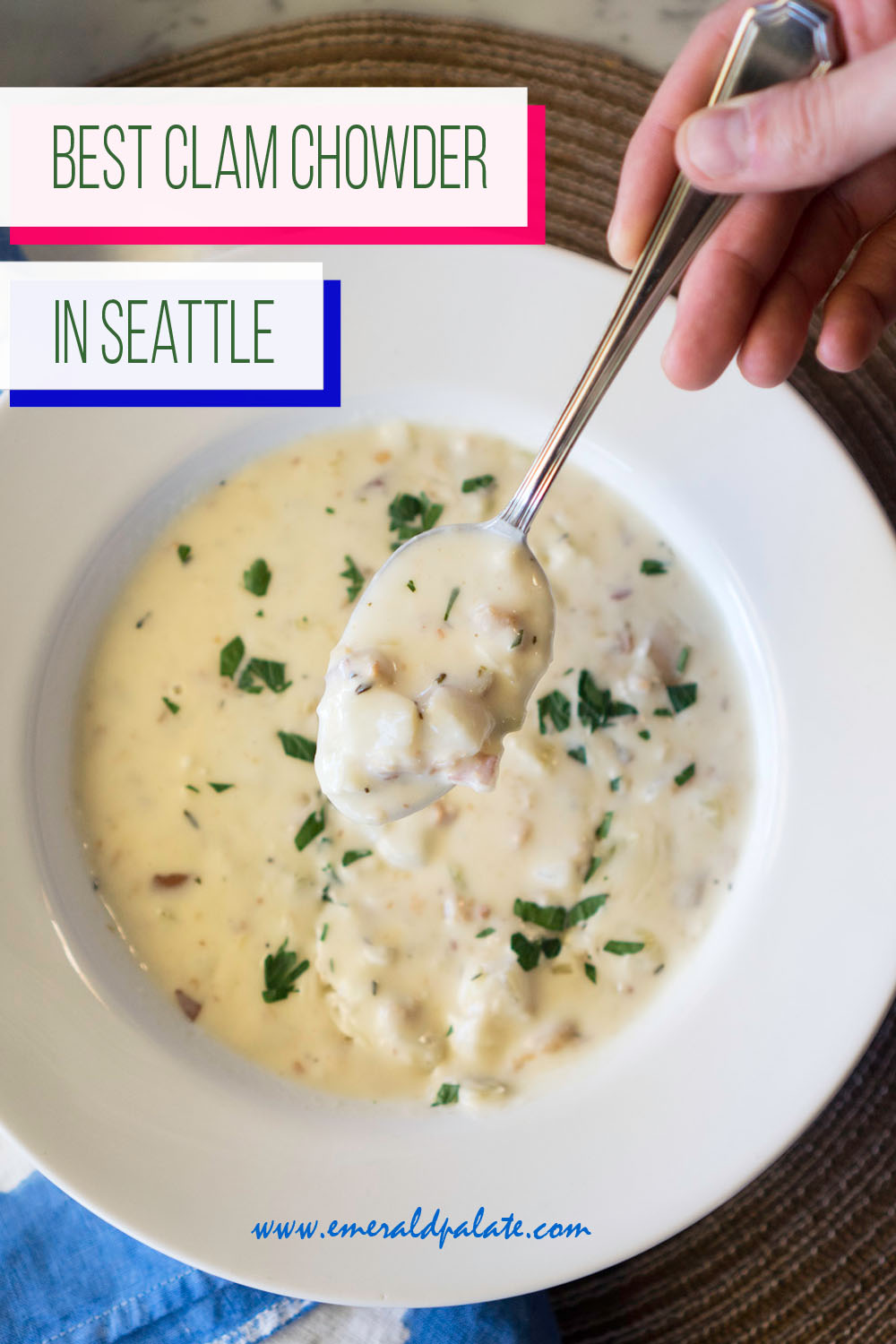 the best clam chowder in Seattle. If you love New England or Manhattan clam chowder, and even salmon chowder, here is where to get the best Seattle chowder.