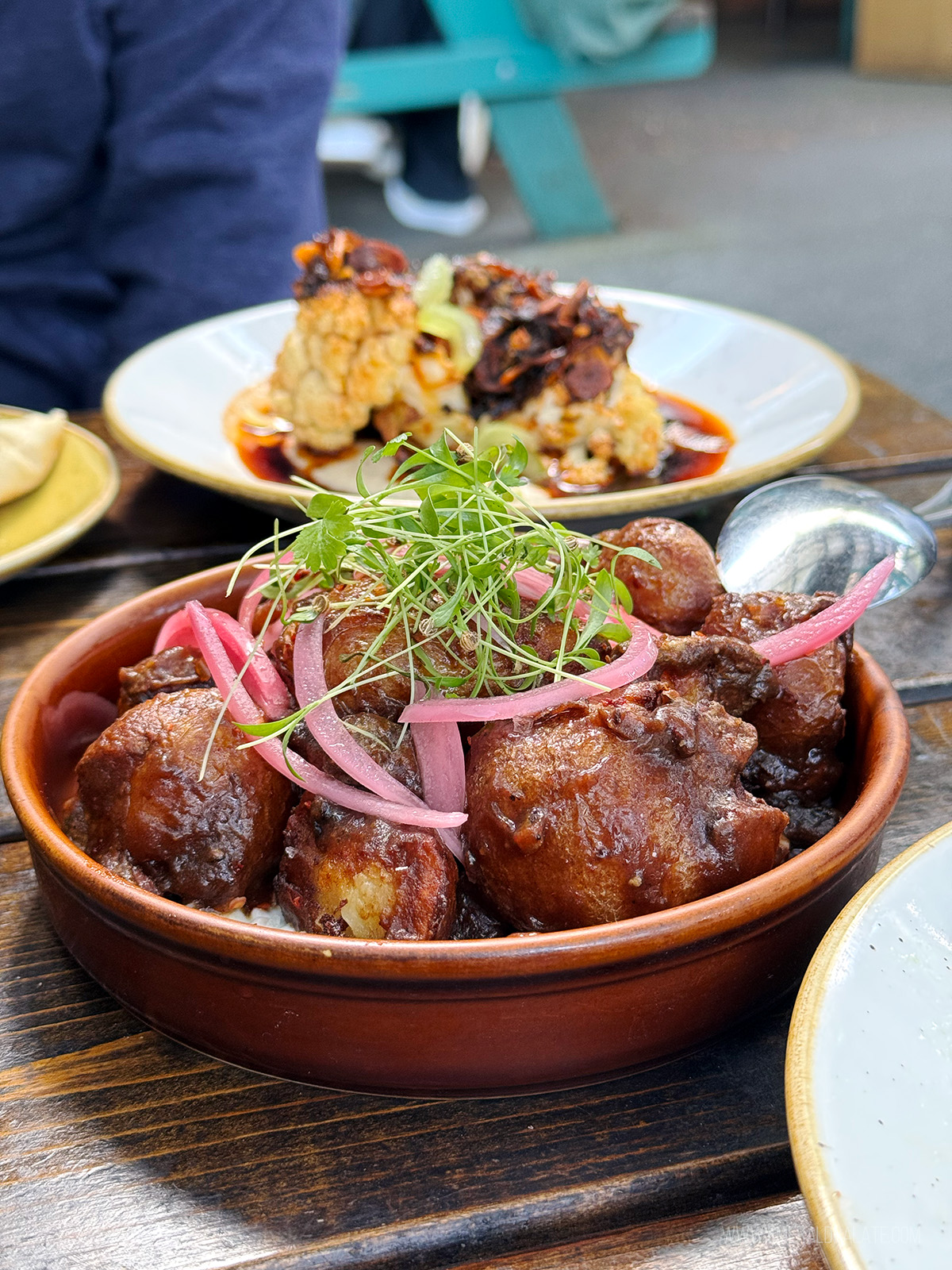 potato chaat side dish