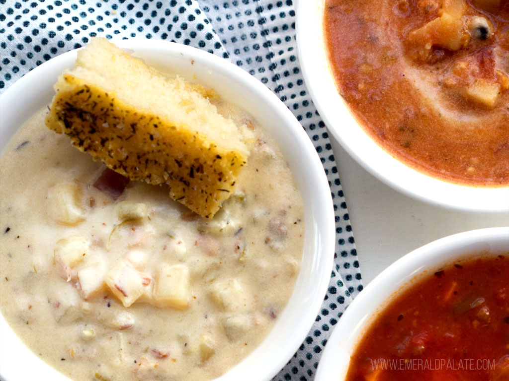 best clam chowder in Seattle