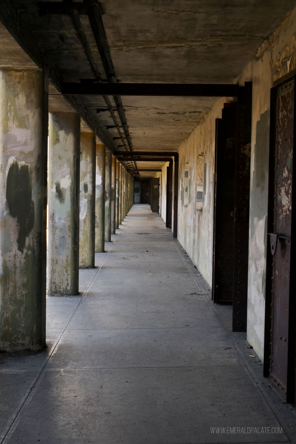 hall of a military battery