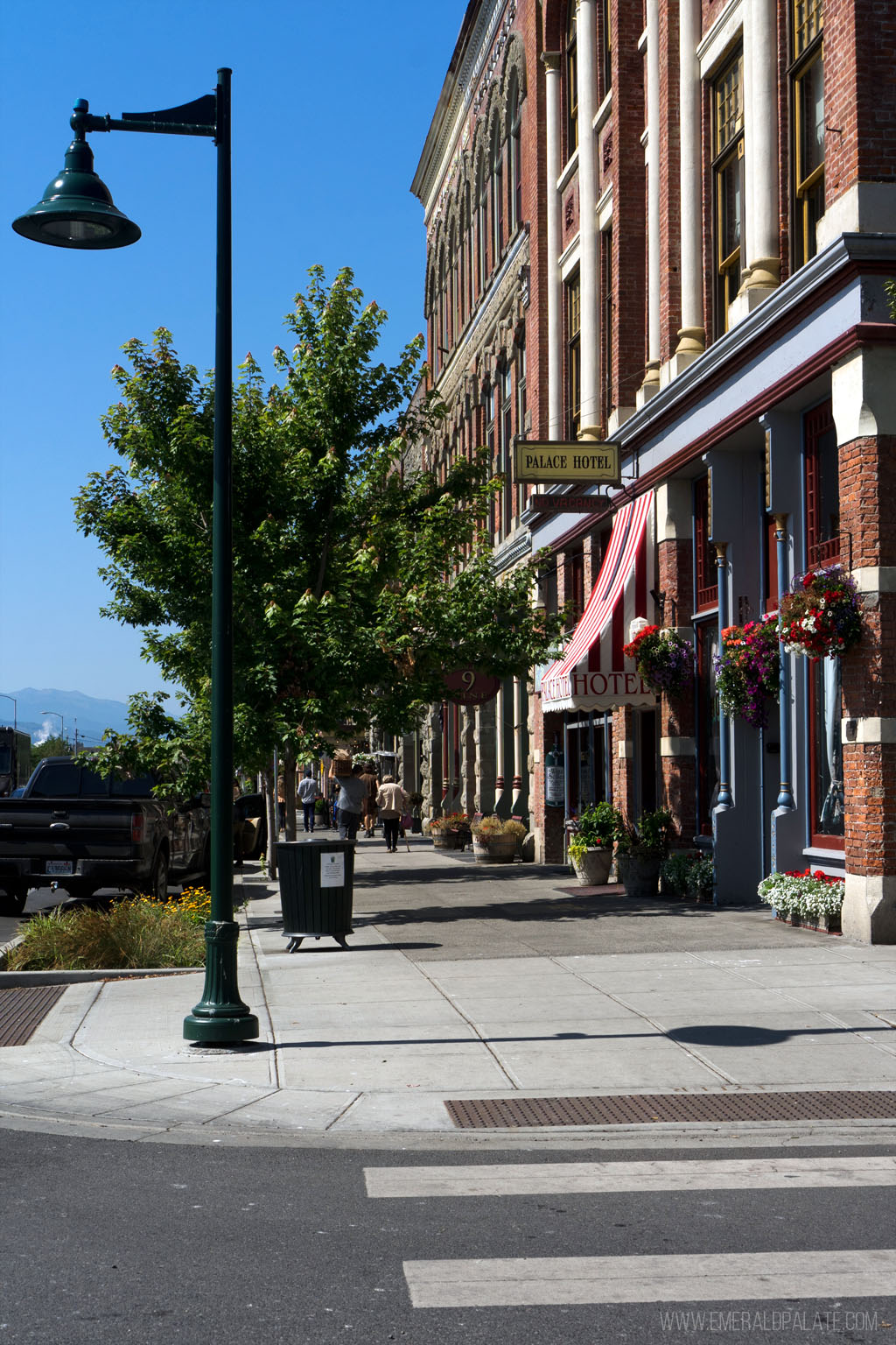 downtown Port Townsend, a historic Victorian town in Washington