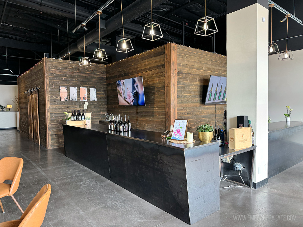 Cairdeas Winery tasting room in Seattle