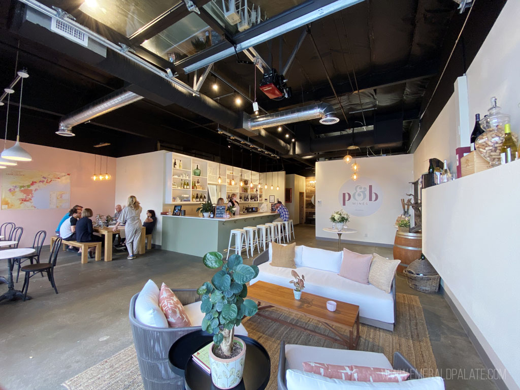 One of the best Seattle urban wineries, Princess and Bear Wines