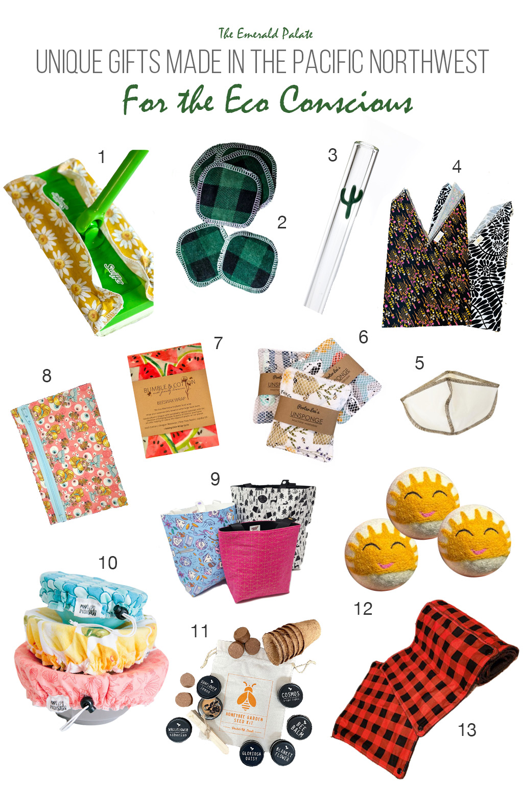 A collection of Pacific Northwest gifts for the eco conscious