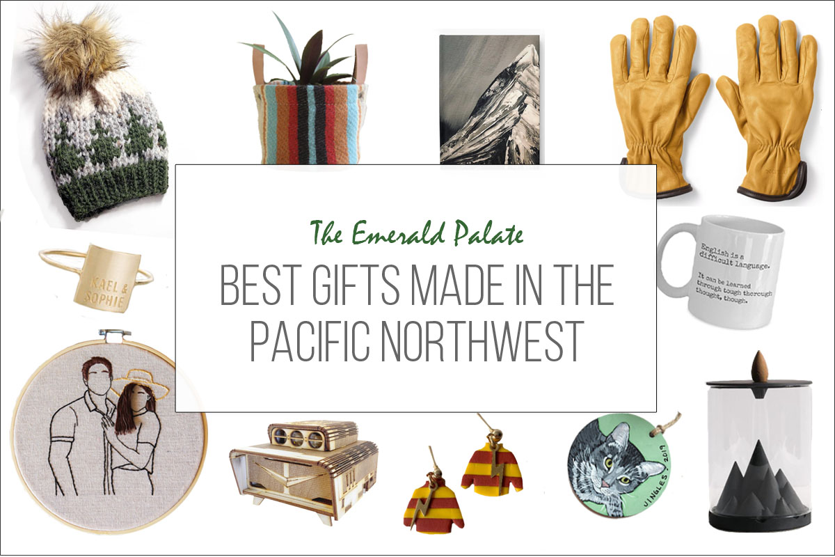 Collection of the best Pacific Northwest gifts for plant parents, adventurers, sentimental, eco conscious, entrepreneurial, geeks, nerds, and techies!