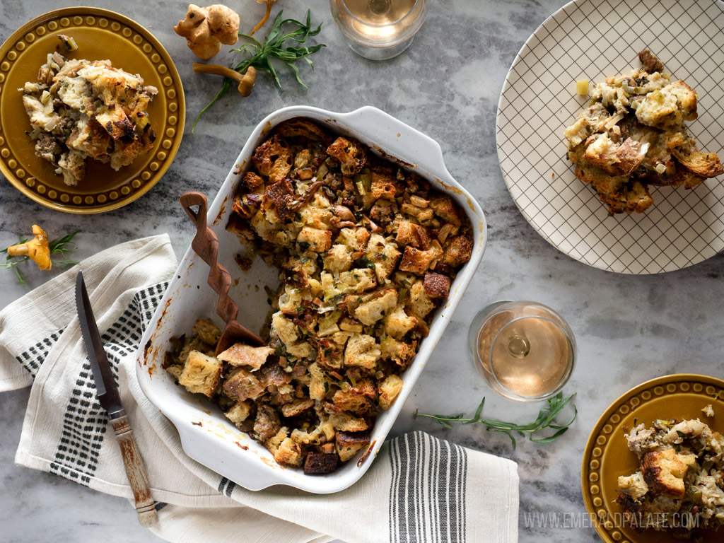 best sourdough sausage stuffing for Thanksgiving