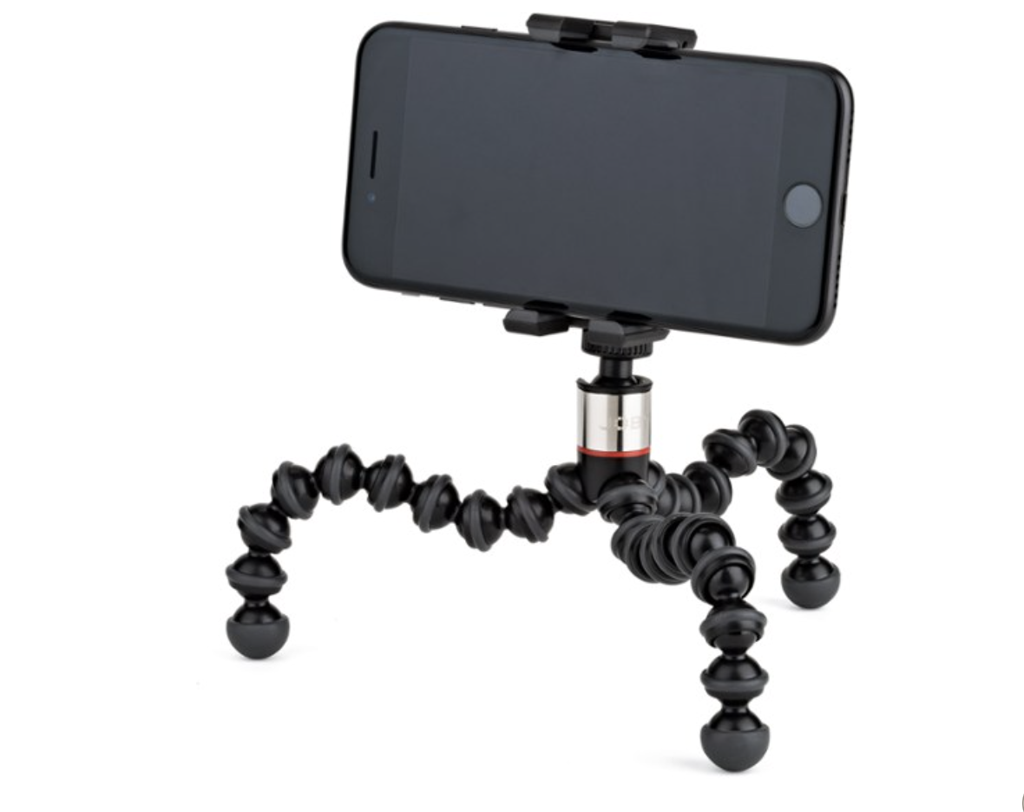 flexible travel tripod for a phone