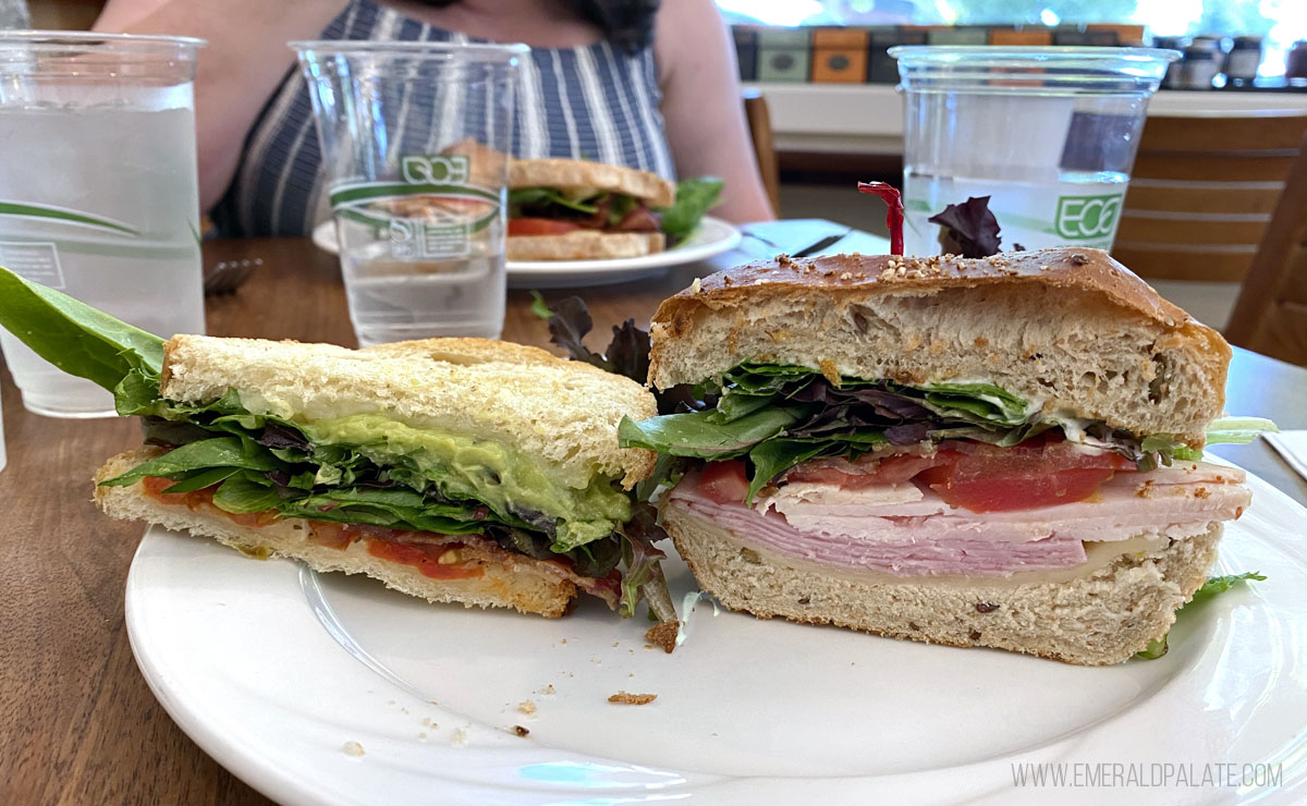 sandwiches from a Willamette Valley bakery