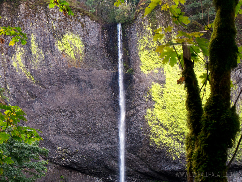 one of the best Columbia River Gorge waterfalls map