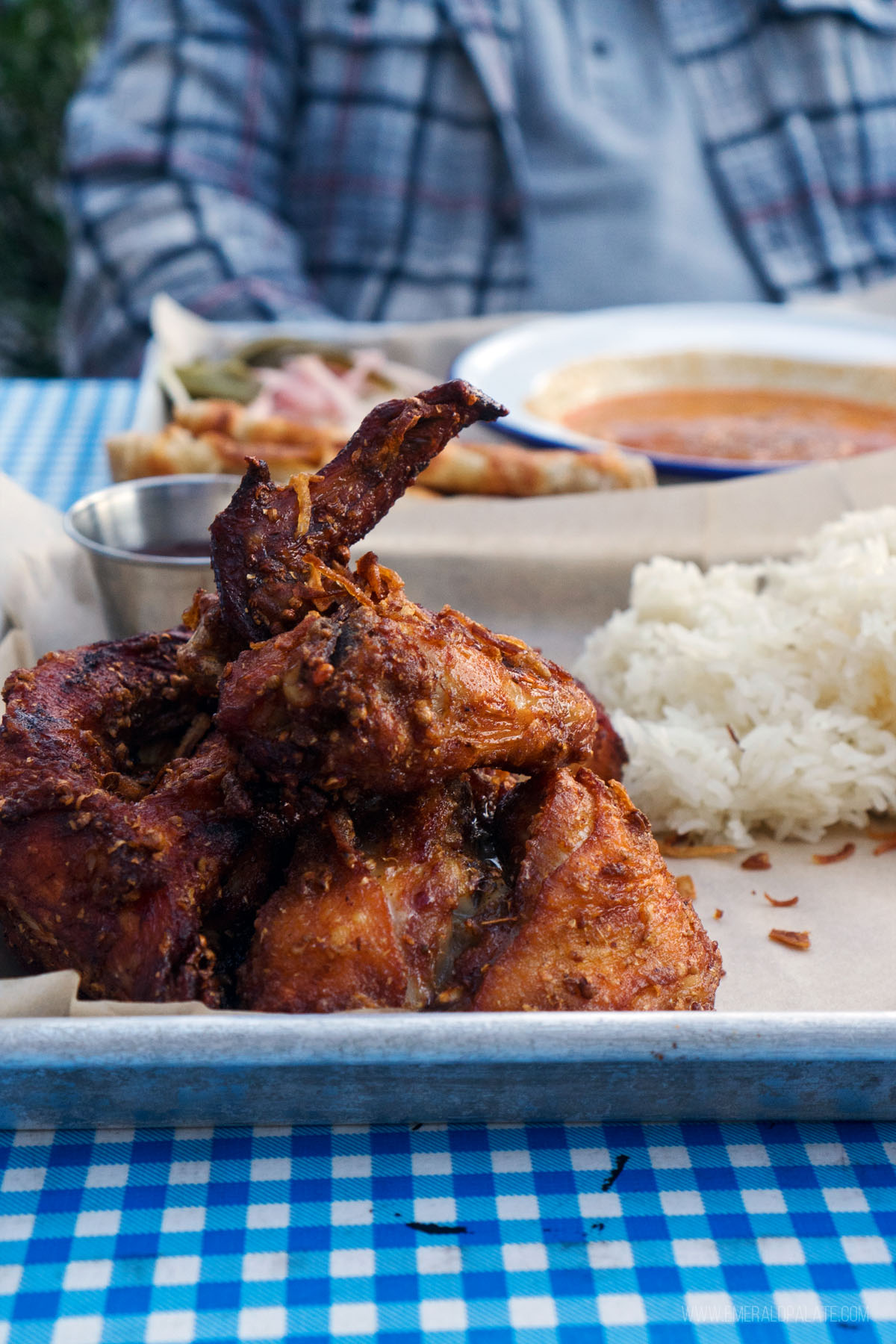 fried chicken from Hat Yai, a PDX restaurant