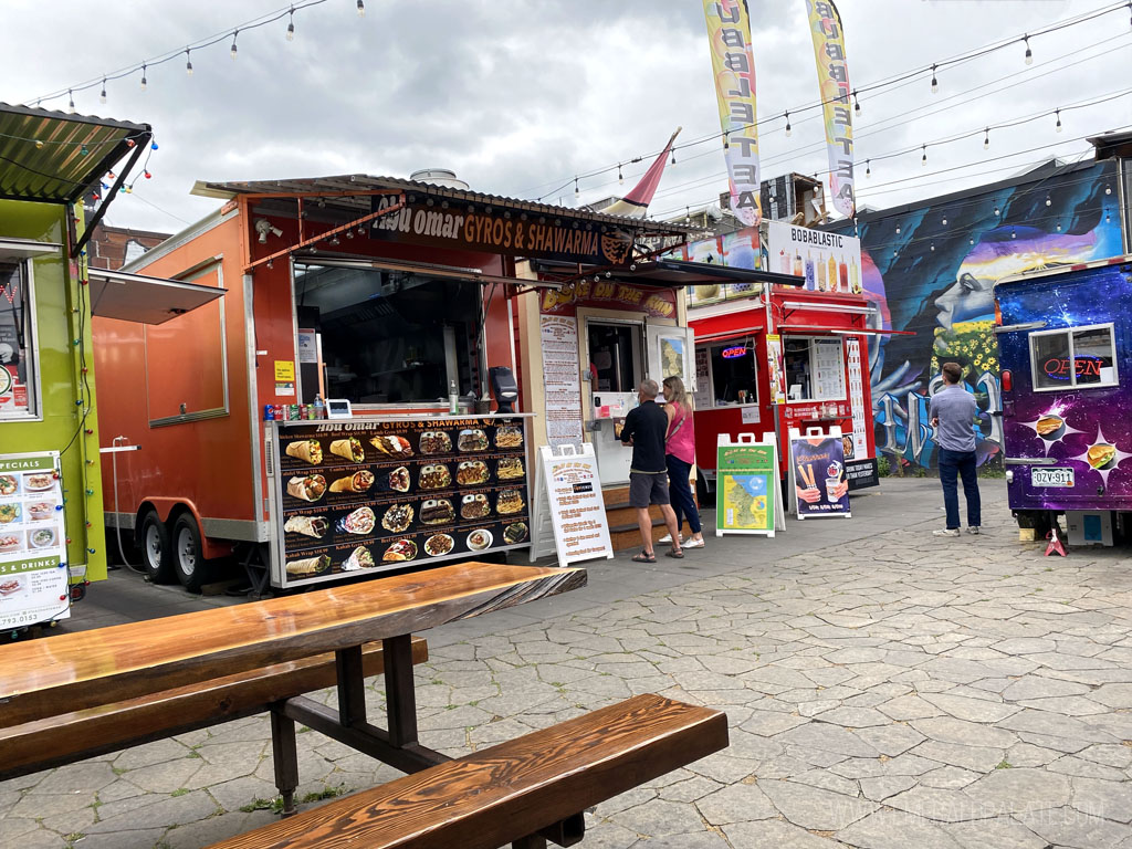 Hawthorne Asylum food cart pod in PDX