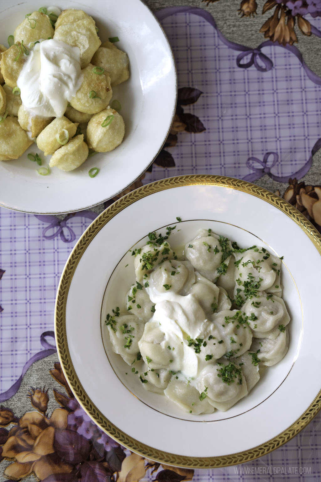 Russian dumplings from Kachka, one of the fun places to eat in Portland