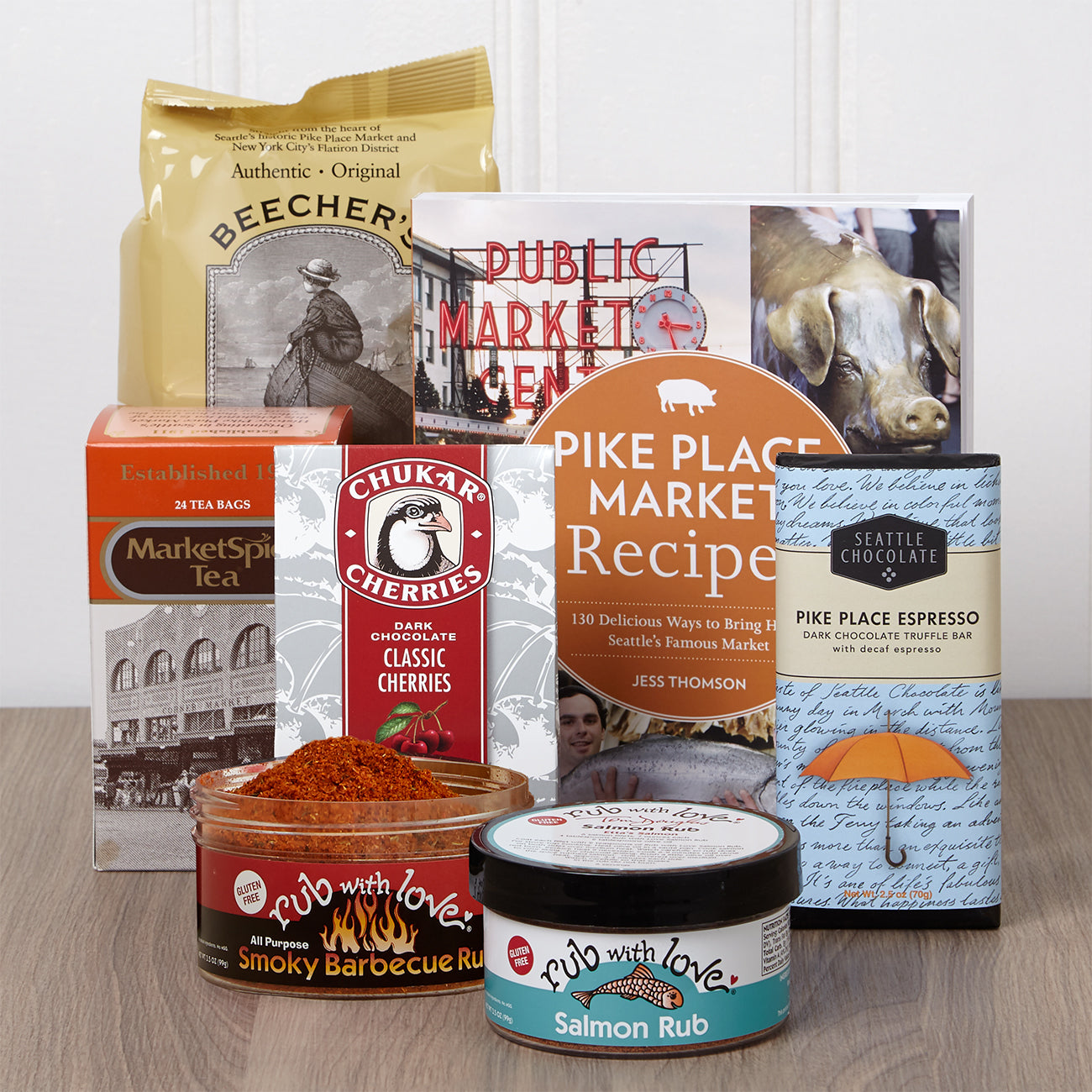 Shop gift baskets from Pike Place Market