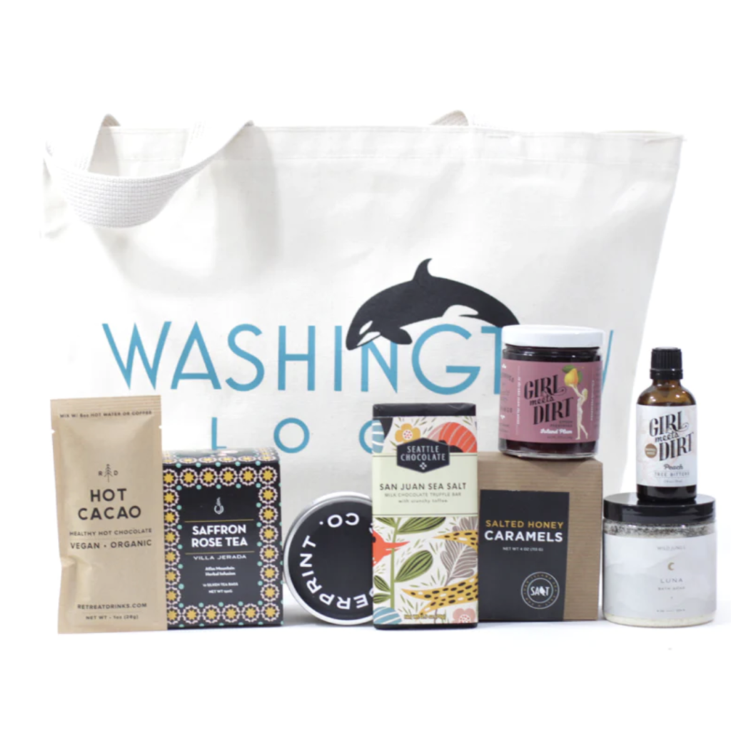 Seattle food gift tote