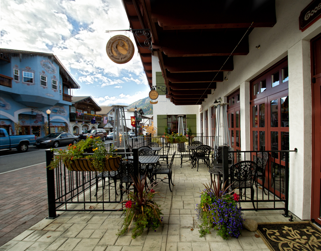 downtown Leavenworth