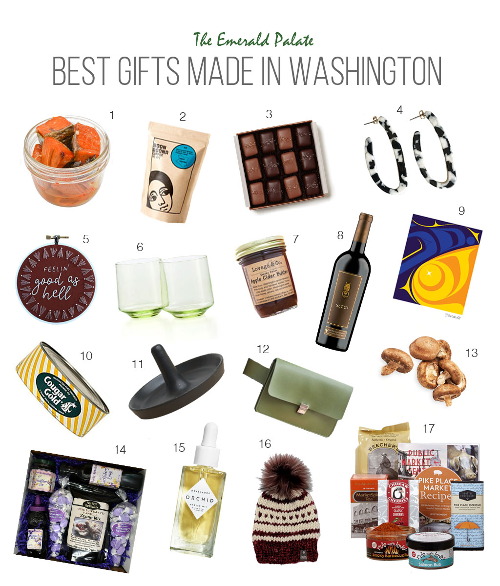 17 Made in Washington Gifts They'll Absolutely Love The Emerald Palate