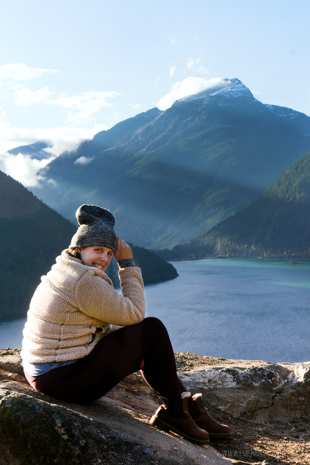 Diablo Lake, a must see on an itinerary of North Cascades National Park