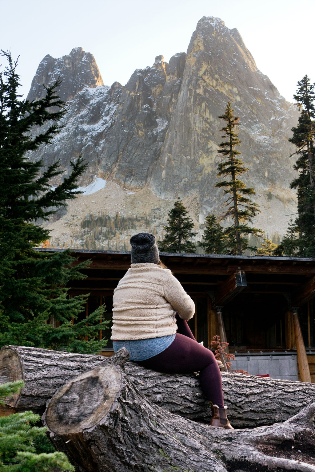 View from a North Cascades national park itinerary