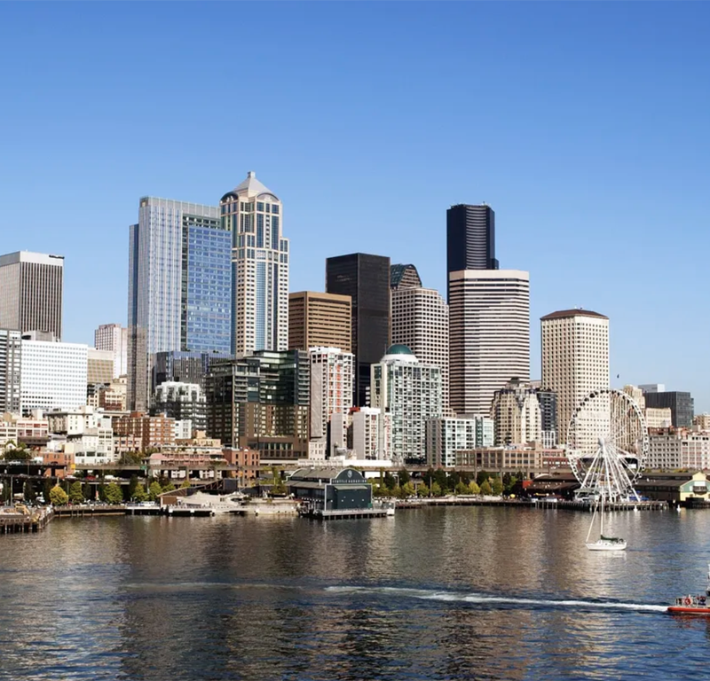 Some of the green hotels in Seattle along the waterfront