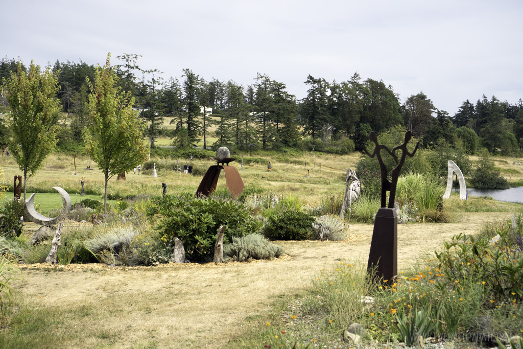 San Juan Island Sculpture Park, one of the best road trips from Seattle