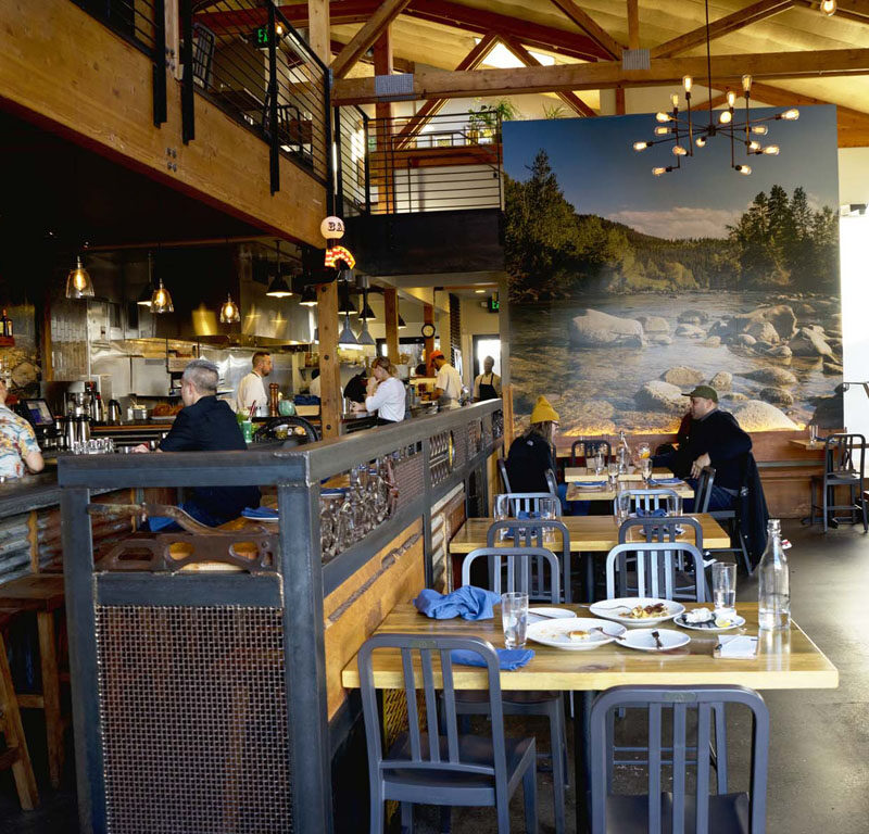 people enjoying dinner at one of the most cute restaurants in Seattle