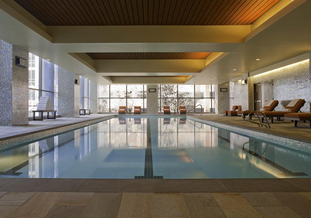 pool at one of the best Seattle spas