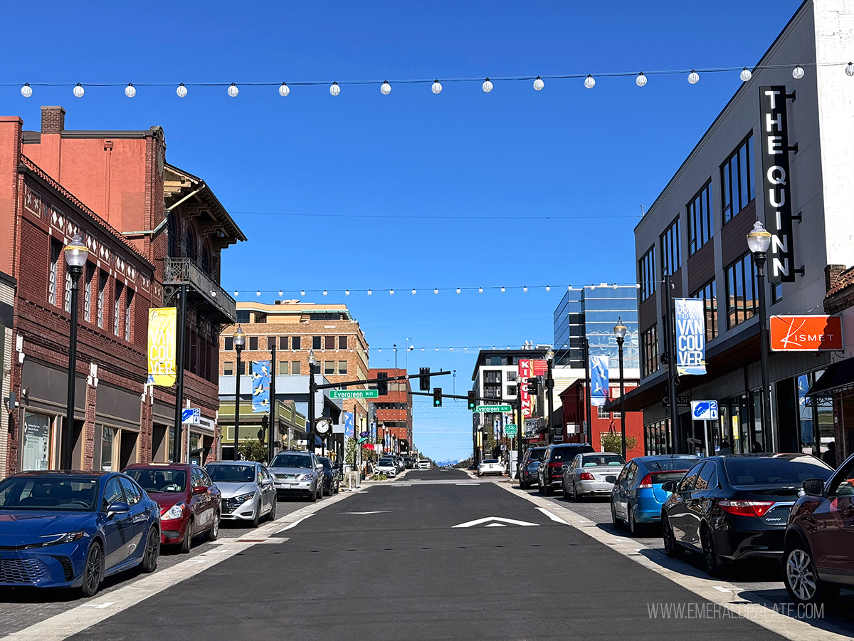 Main Street in downtown Vancouver WA