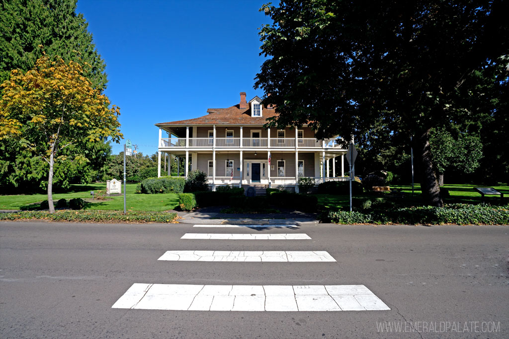 The Grant House, a historic building in Fort Vancouver, WA