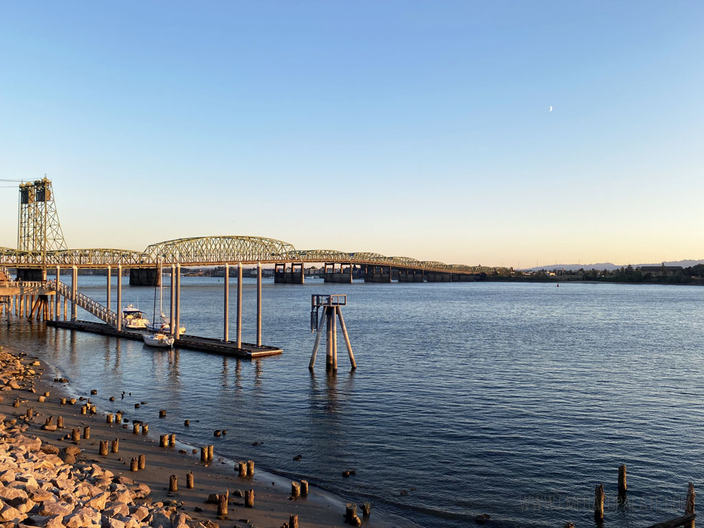 view from a waterfront park, one of the best things to do in Vancouver WA