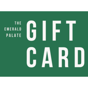 The Emerald Palate gift card for travel planning services and self-guided Seattle food tours