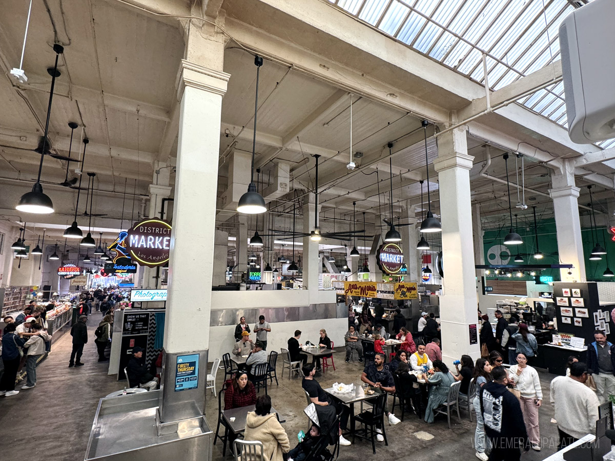 Grand Central Market in LA