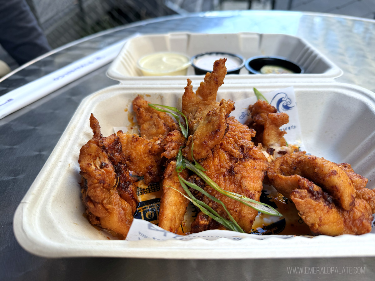 fried chicken from a restaurant in LA