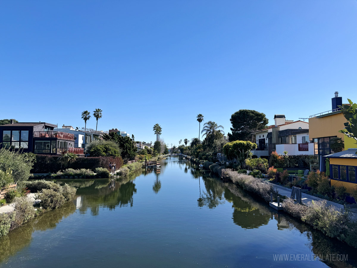 The Venice Canals, a must visit on your 4 day LA itinerary