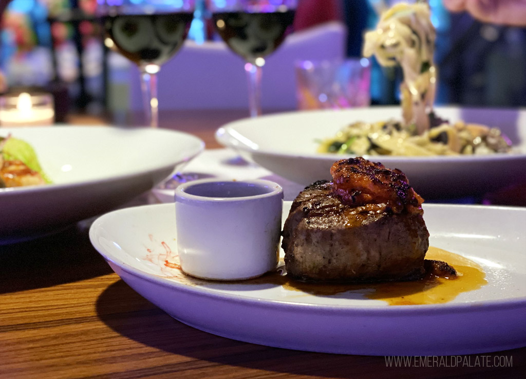 steak with butter on it from a Seattle steakhouse